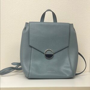 Charles & Keith Blue Backpack